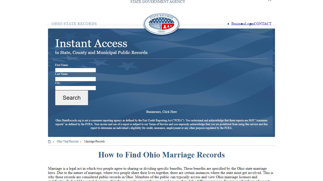 How to Find Ohio Marriage Records